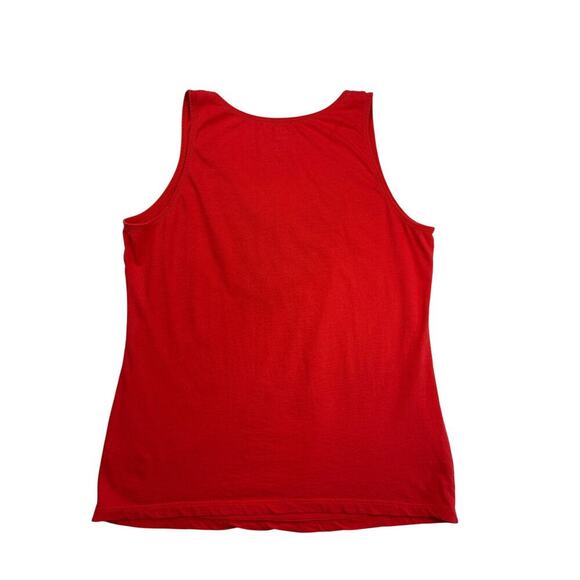 Women’s Old Navy Size XL Blood Orange Embroidered Tank. - Picture 4 of 4
